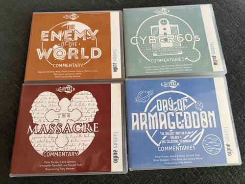 Doctor who talk cds - doctor,