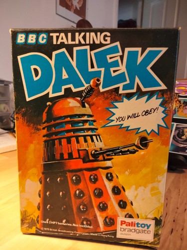 Palitoy talking dalek 1975 - palitoy,